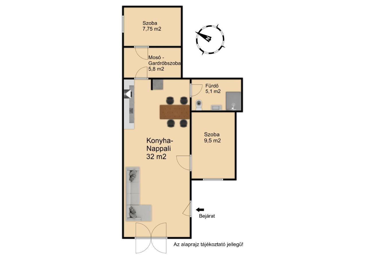 Deli Terasz A Apartman Free Parking, Self-Check-In Anytime Дьёр Экстерьер фото